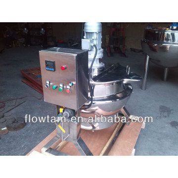 jacketed stainless steel food cooking kettle